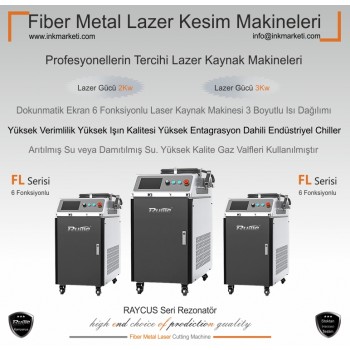 RUİJİE Fiber Metal Kaynak ve Kesim Lazer Makineleri